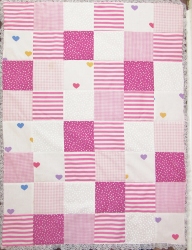 pink quilt