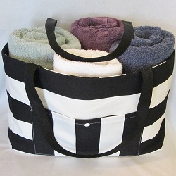 canvas beach tote 250