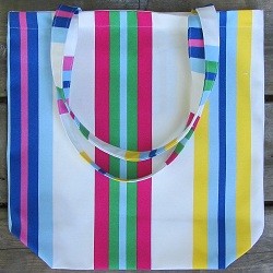 beach tote multicolor flat 250