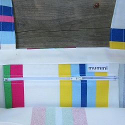 beach tote multicolor pocket 250