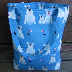 marimekko canvas blue 250