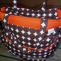 new bag snow dot orange 250